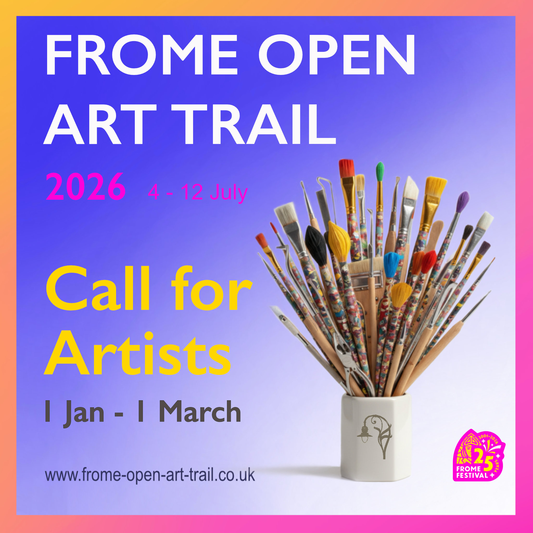FOAT 2026 Call to Artists square